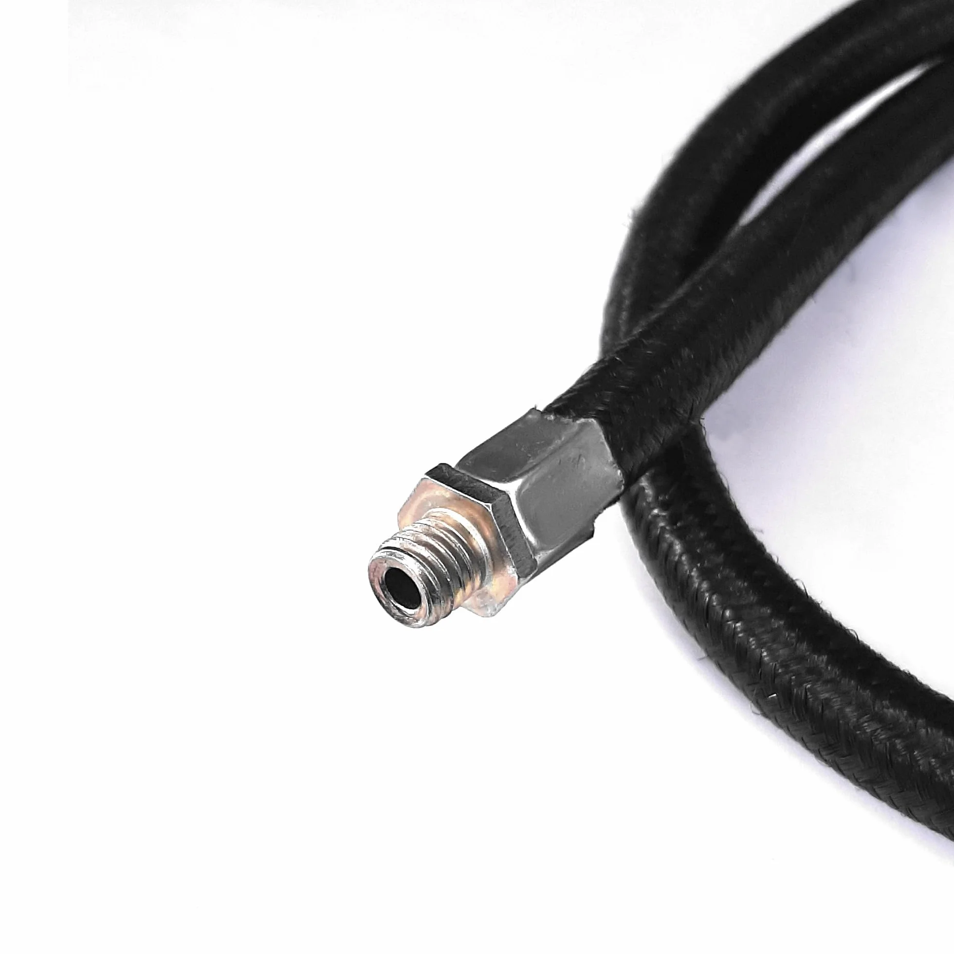 Pompa do Bicicleta Testa Tubo Flessibile Valvola Presta Schrader MTB