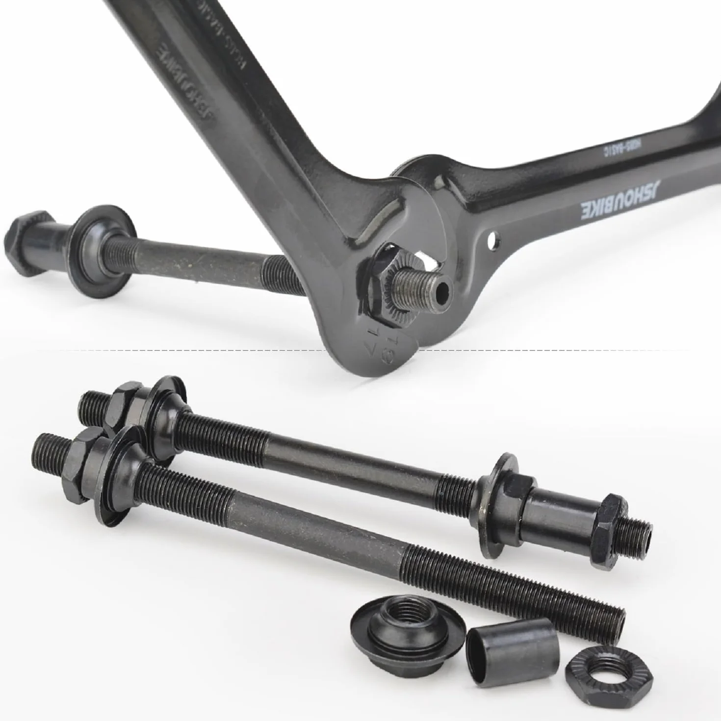 Set Sgancio Rapido Bici Mozzo Ruota Bloccaggio Rapido