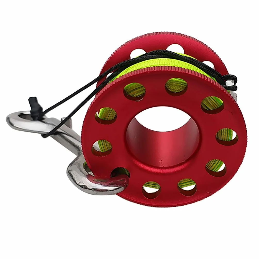 T TOOYFUL Rocchetti per Immersione in Relitto Subacquea Rosso