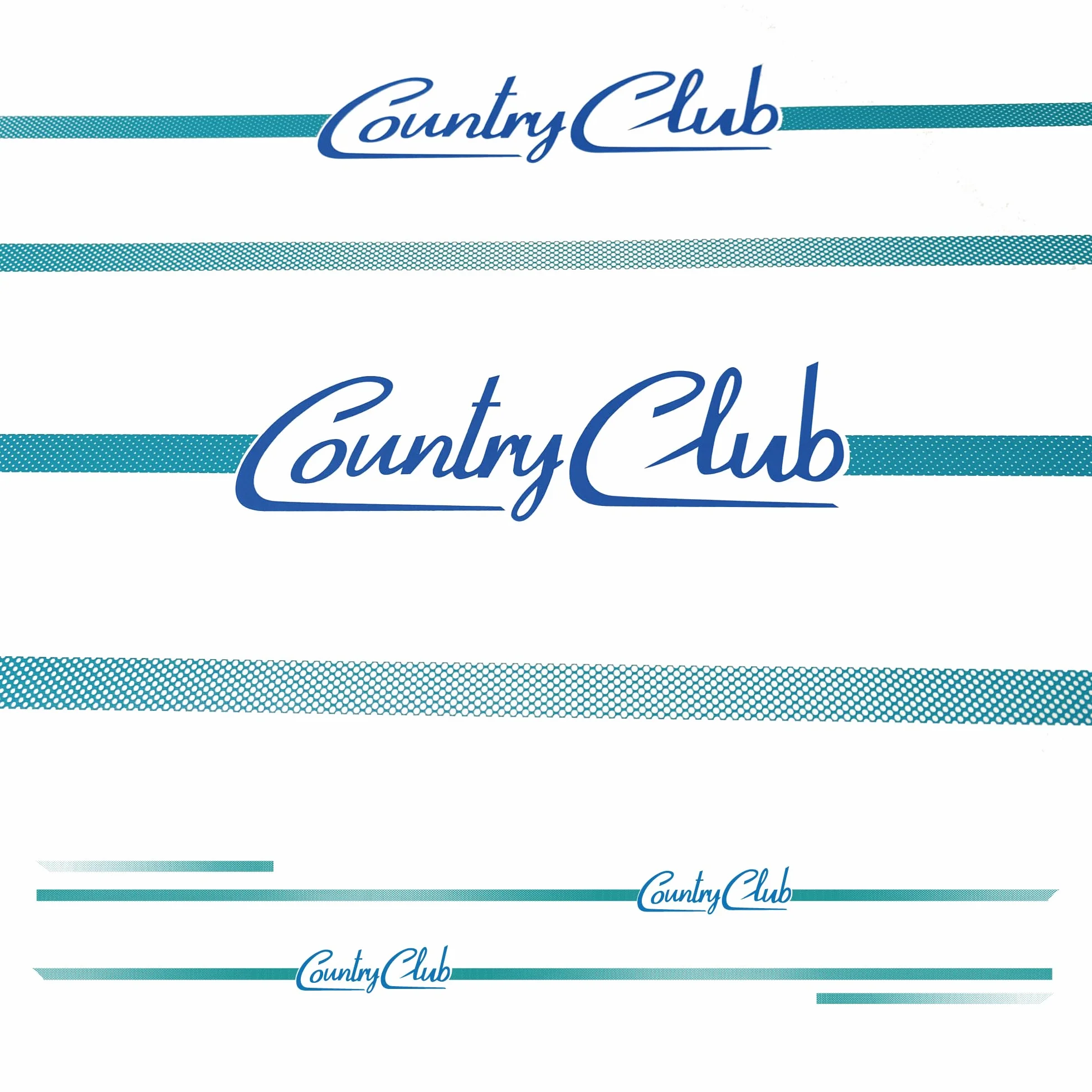 ADESIVO FIAT PANDA 4X4 COUNTRY CLUB 141 PER FIANCATA AUTO DESTRO E SINISTRO LOGO LATERALE STICKERS