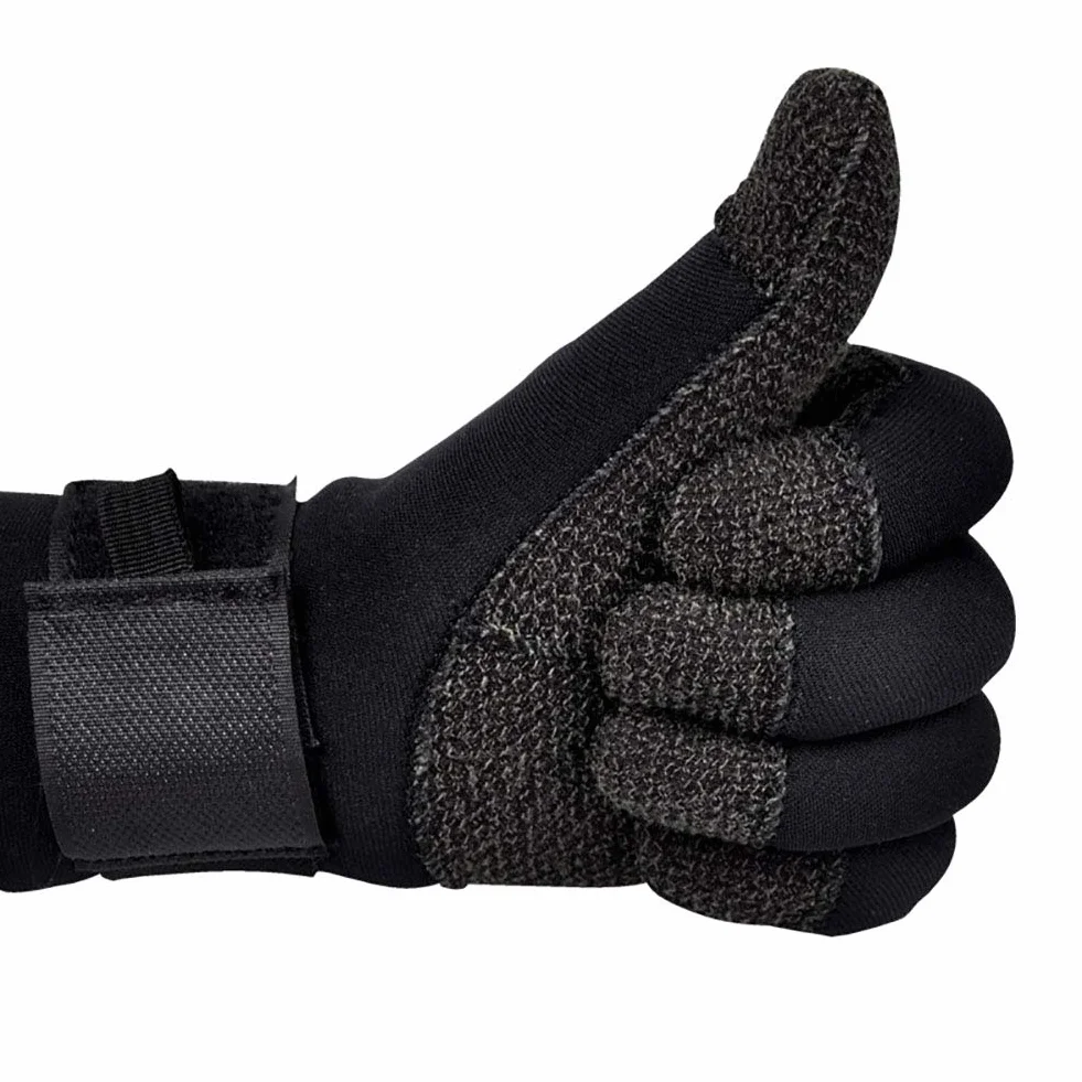 Guanti per muta subacquea da 3 mm in neoprene antiscivolo per caccia subacquea L