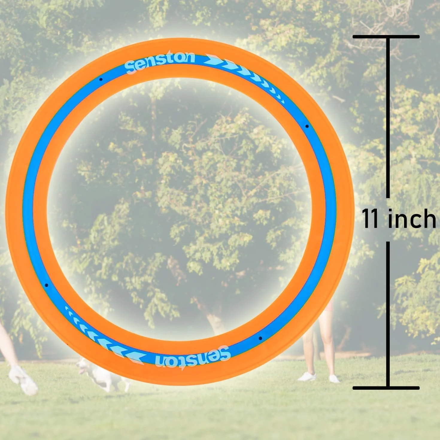 Senston Flying Ring 3x Facile da Prendere e Lanciare Flying Disc Pollici per Tutti i Giocatori