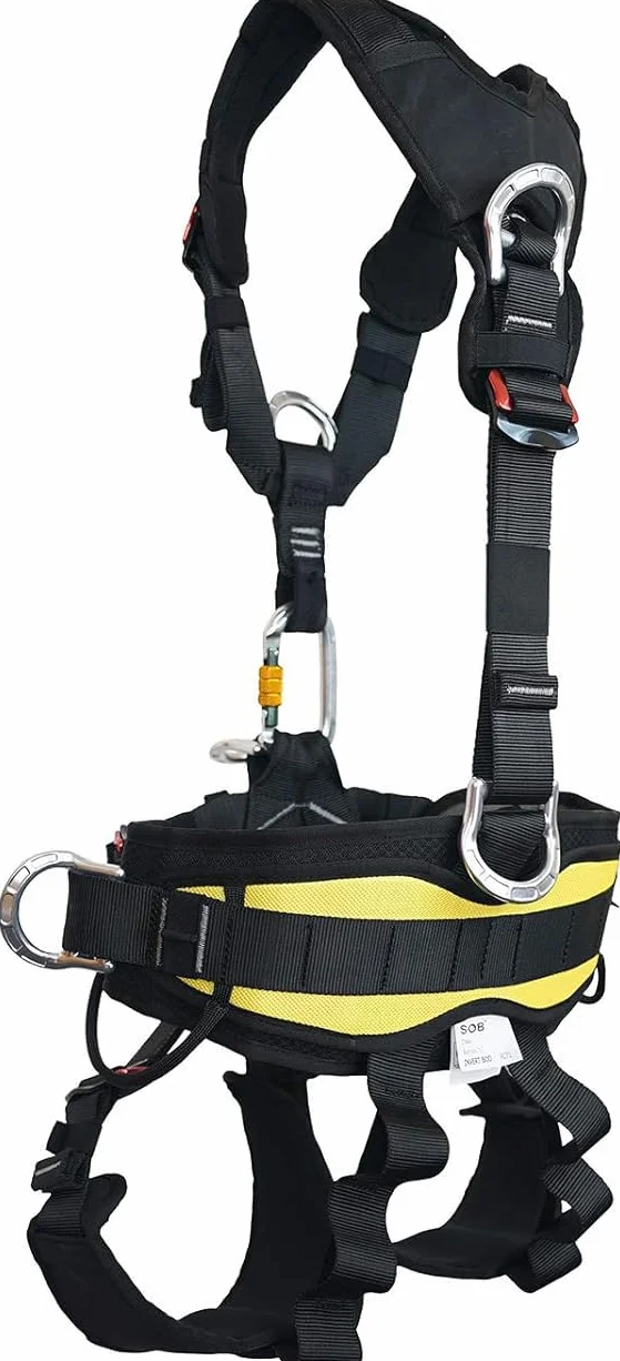 SOB Imbracatura Arrampicata Anticaduta per Speleologia Alpinismo Tree Climbing