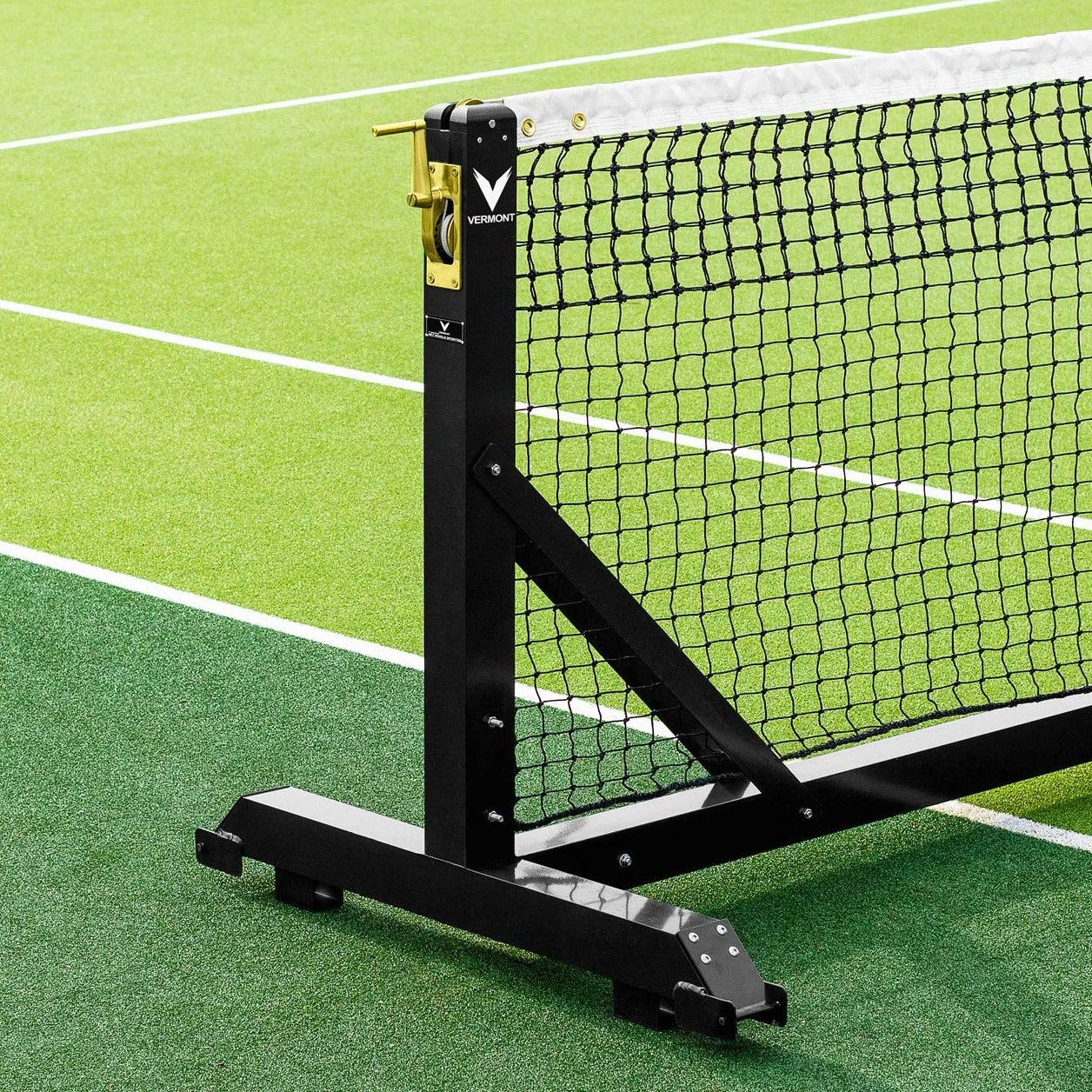 Vermont Pali Da Tennis Autoportanti da 360° Leggero Portatile Durevole