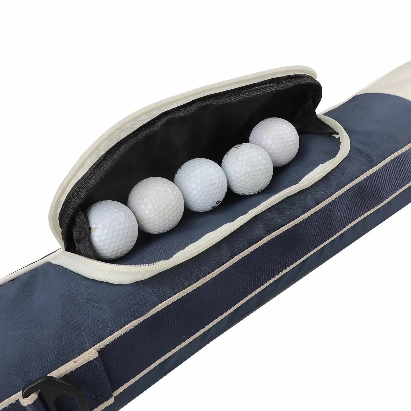 Tourbon Borsa da golf portatile in nylon pieghevole con tasca con cerniera