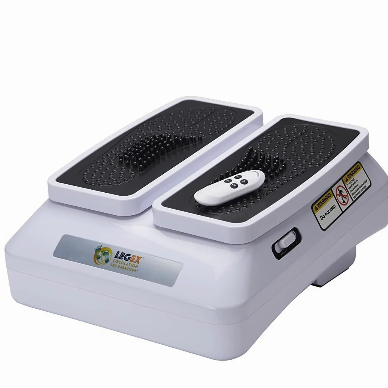 BioEnergiser Leg Exerciser Pro - Allenamento passivo per giovani e anziani, 3 livelli, con telecomando, movimento delicato e costante - adatto per anziani I LEGEX Circulation Leg Exerciser Pro