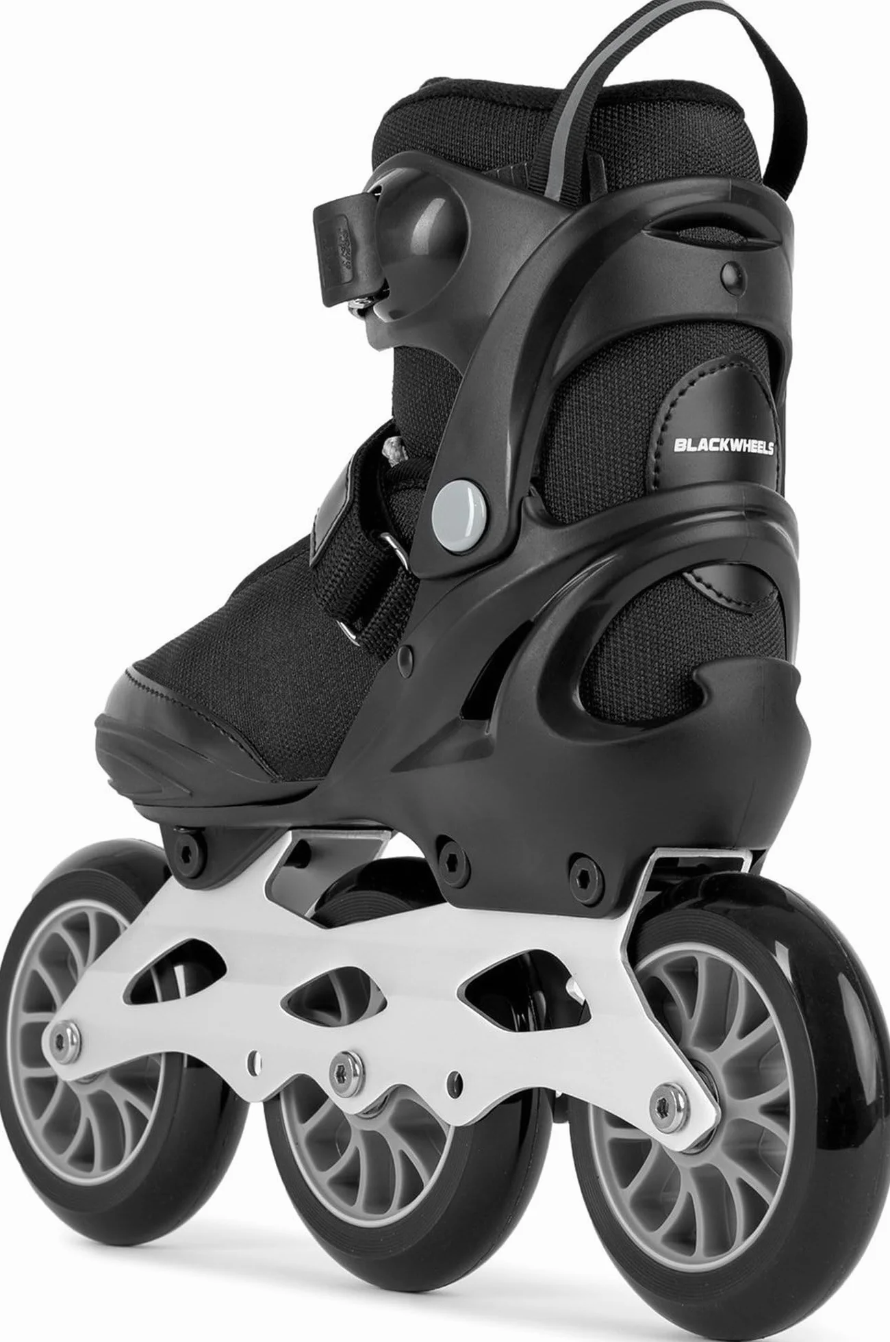 BLACKWHEELS Dynamic Pattini in linea tre ruote telaio alluminio cuscinetti ABEC-7 One-Step-Adjustment