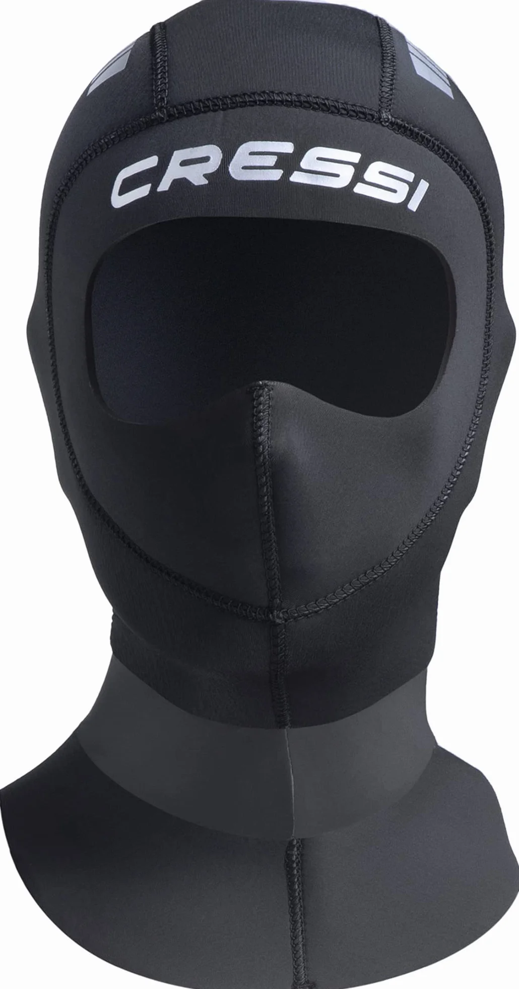 Cressi Orust Unisex Hood 5mm Neoprene Cappuccio Mute per Immersioni Snorkeling Nuoto Sport Acquatici Nero