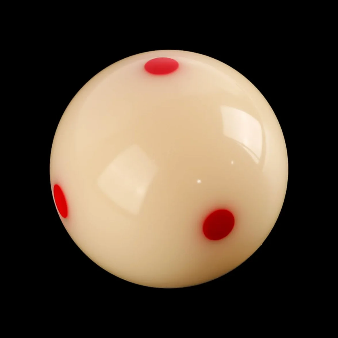 POFET Batting Marked Red-White Pool Ball Billiard Training Ball
