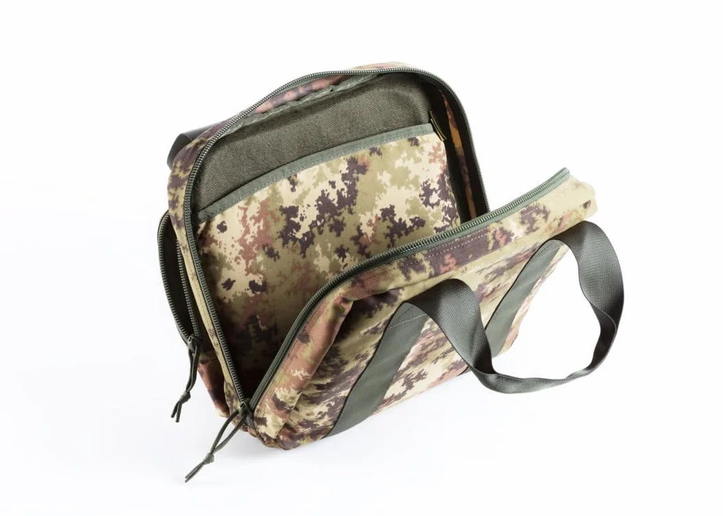 Openland Borsa Porta Pistola Tattica Custodia Compatta 2 Pistole Tessuto 600D MOLLE