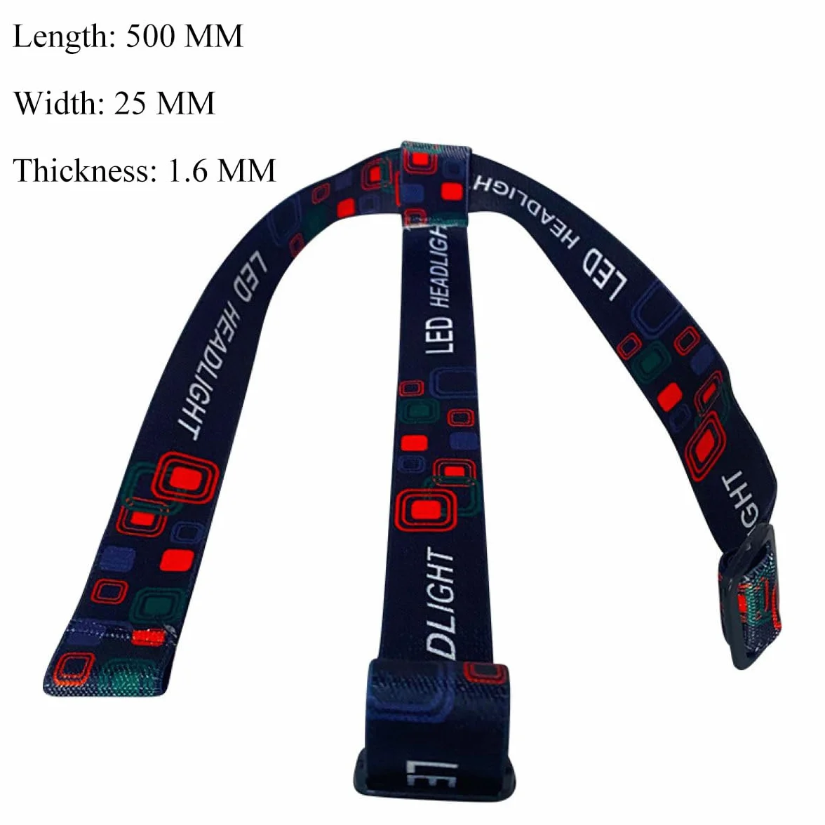 Cinghie Elastiche di Ricambio per Fari, Accessori per Luci Torcia - Confezione da 4