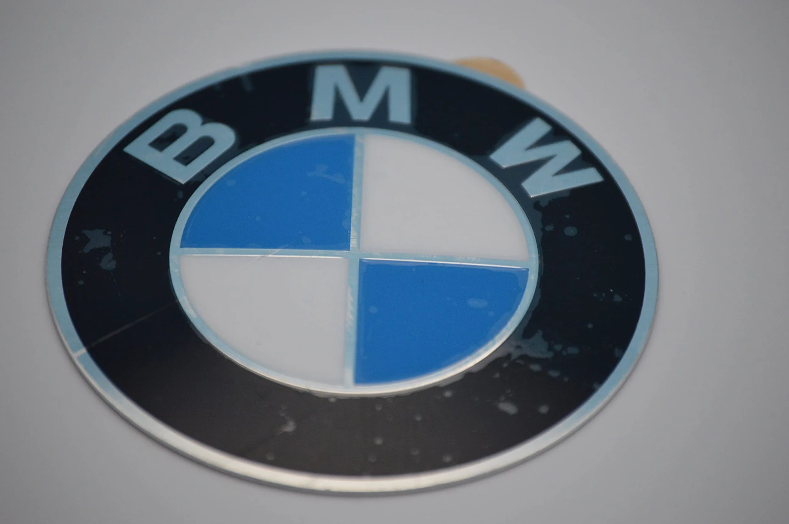 BMW Original Adesivo A Placche Alluminio Diametro 58 mm