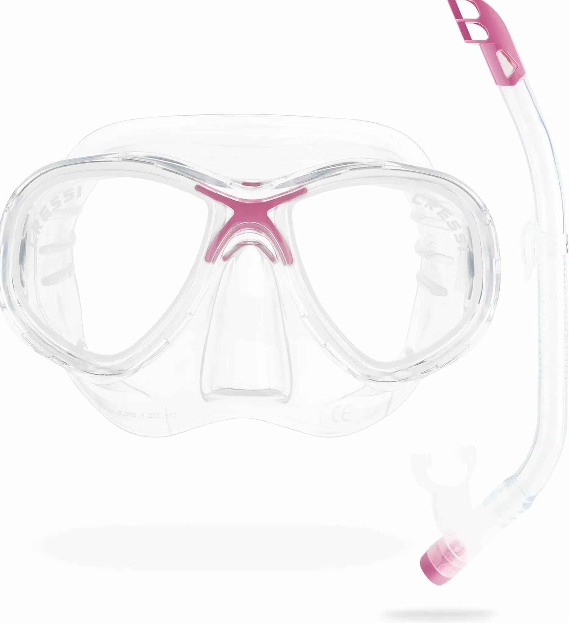 Cressi Combo Set Marea Vip Jr, Set composto da Maschera Marea Jr e Snorkel Top Unisex Bambino