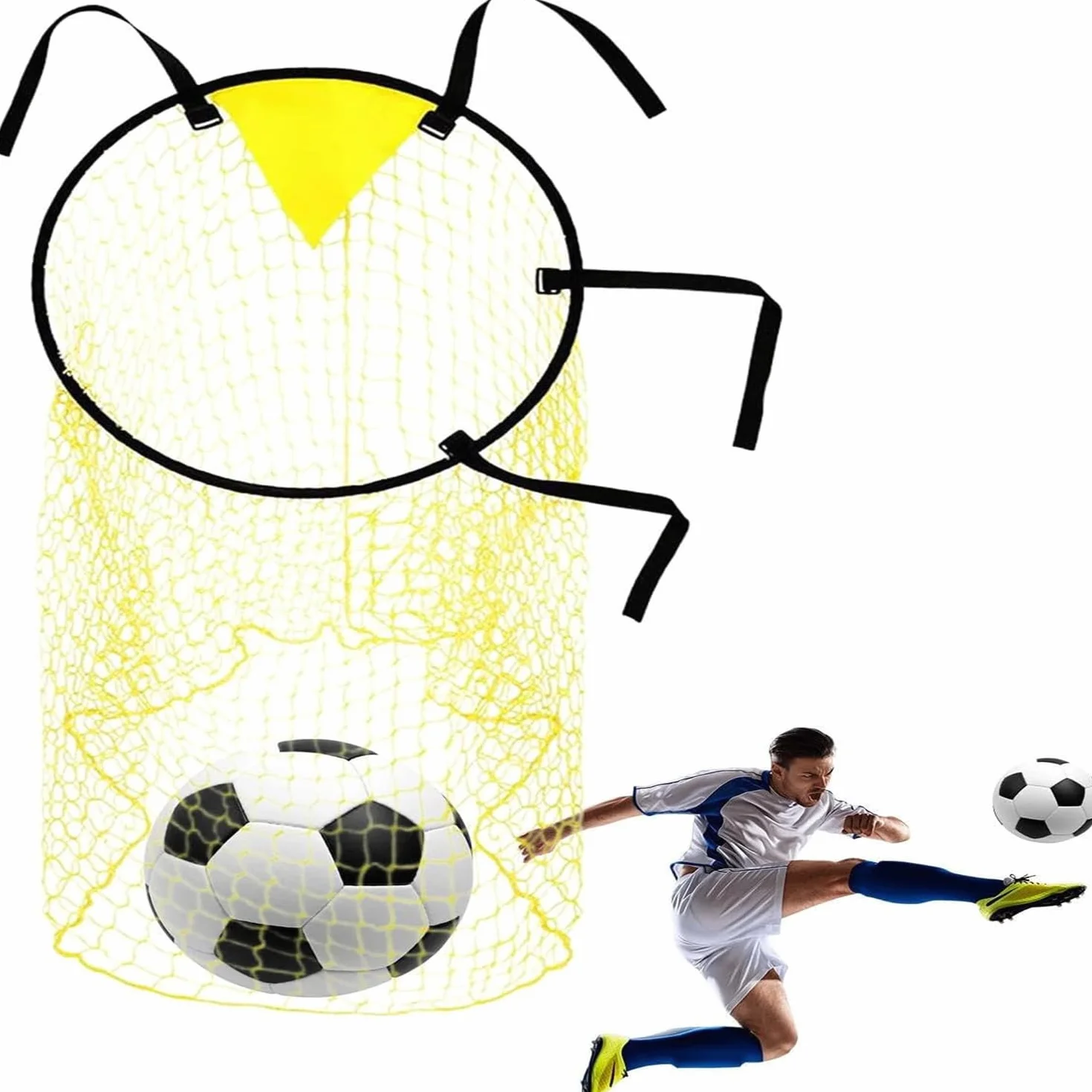 Rete da calcio 45x60 cm con cornice per porta