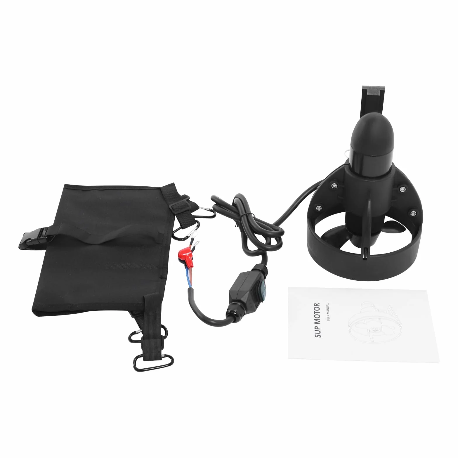 Thruster subacqueo 12 V 288 W 200 kg spinta 4-5 km/h motore elettrico per SUP tavola da surf senza batteria