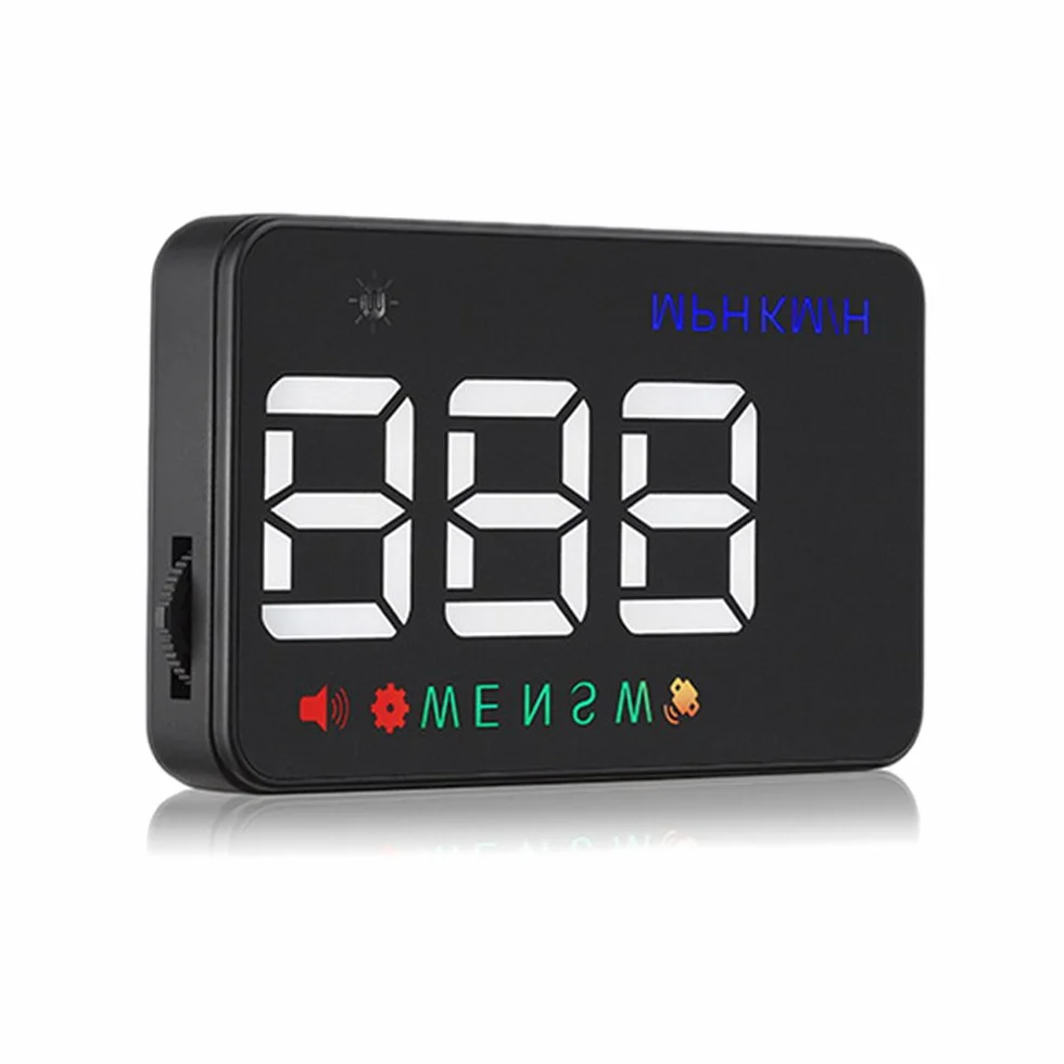 PolarLander Head Up Display HUD Proiettore di velocità per Auto sul Parabrezza HUD Display Car-Styling Tachimetro Digitale Universale per Auto