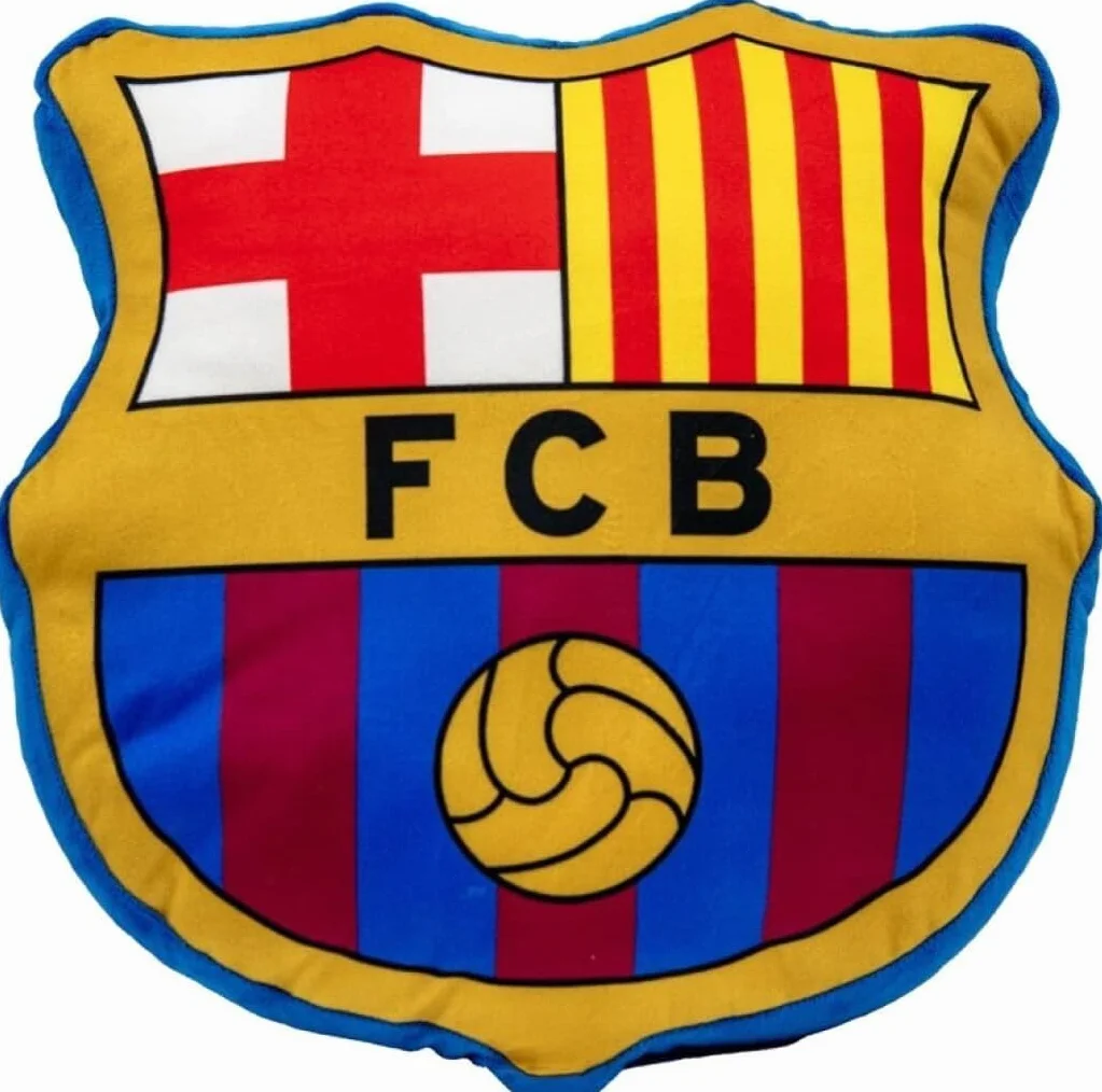 Fc Barcelona Cuscino 100% Poliestere Blu 35 x 35 cm