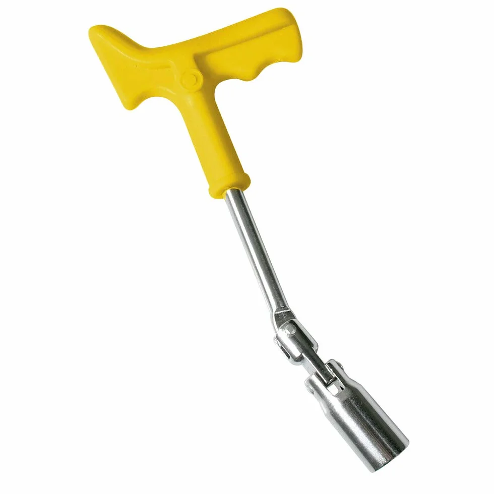 Lampa 65871 Power Grip, Chiave svitacandele con Bussola snodata - 16 mm