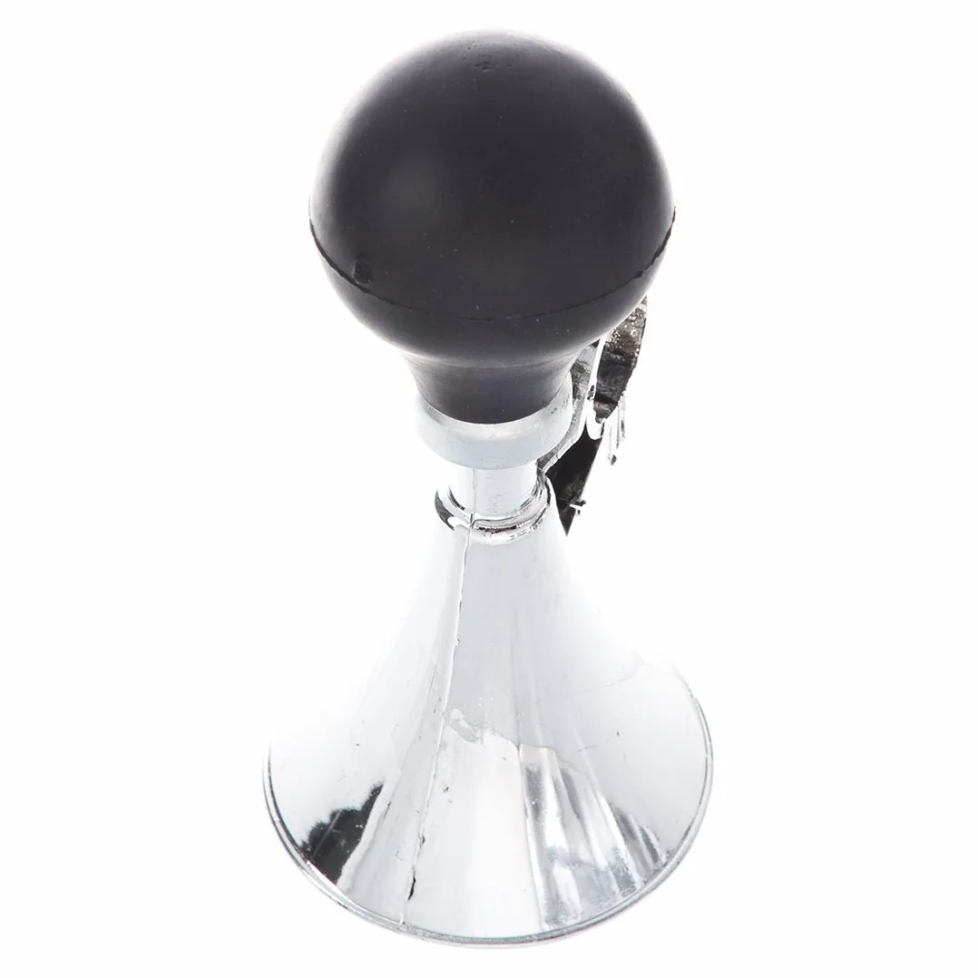 Campanello Tromba di Gomma Nera 21mm Diametro Manubrio Bicicletta