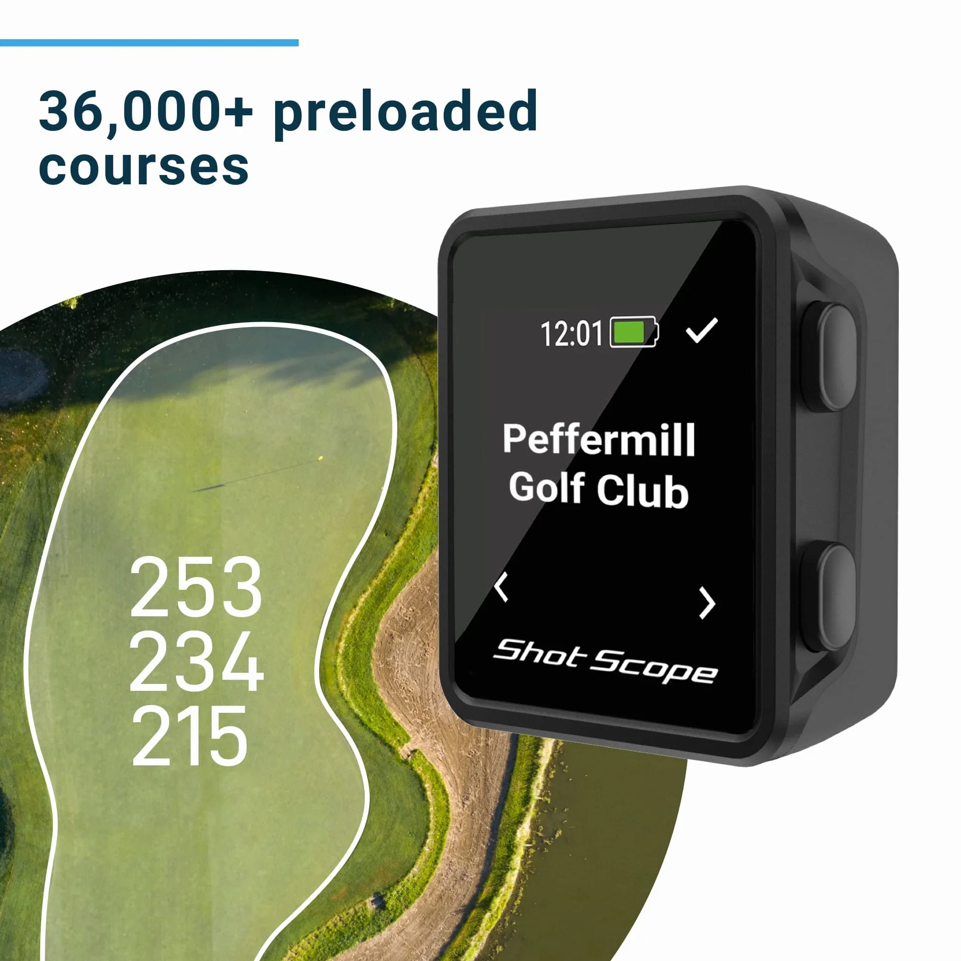 Shot Scope H4 GPS palmare monitoraggio prestazioni