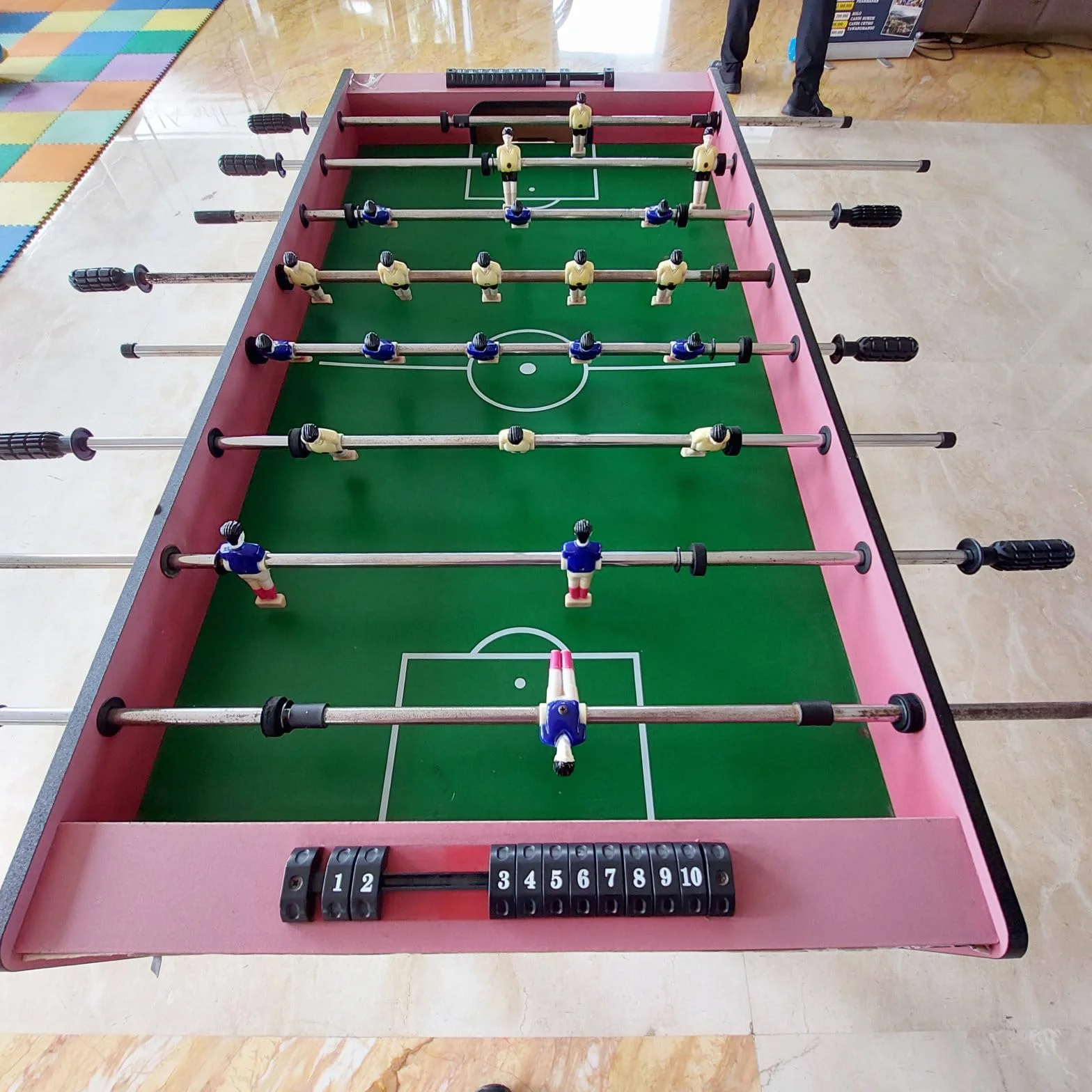 Manopole per Calcio da Tavolo in PVC Nero Sostitutive 0,7 M
