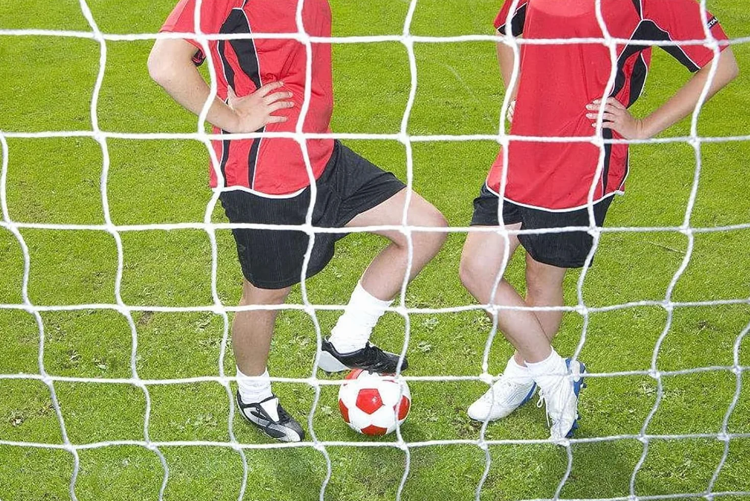 Rete da Calcio 3x2 m Fibra di Polipropilene Sostituzione Porta Allenamento