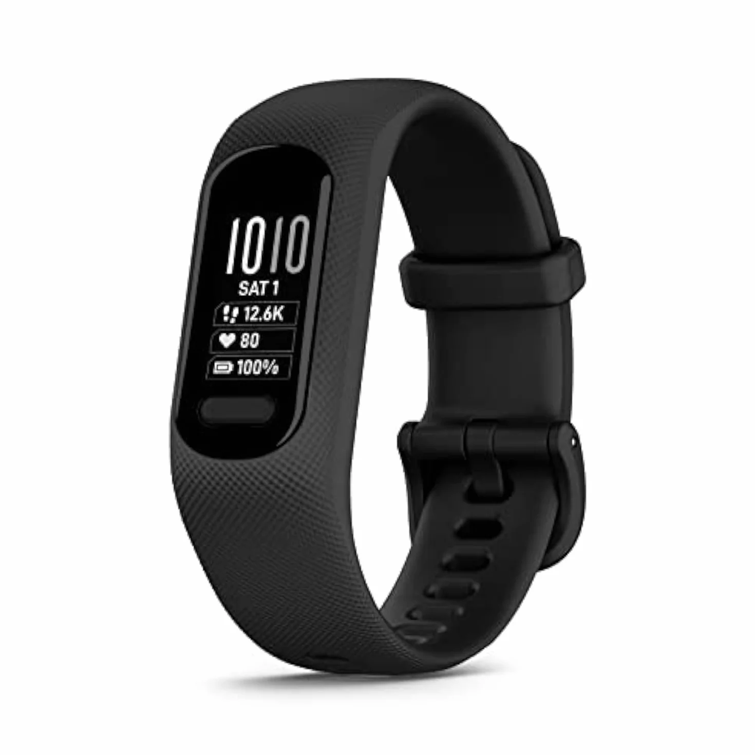 Garmin vívosmart 5 Smartband Activity Tracker Cardio SpO2 GPS Passi Calorie Stress Display OLED Notifiche Black 255 mm Ricondizionato