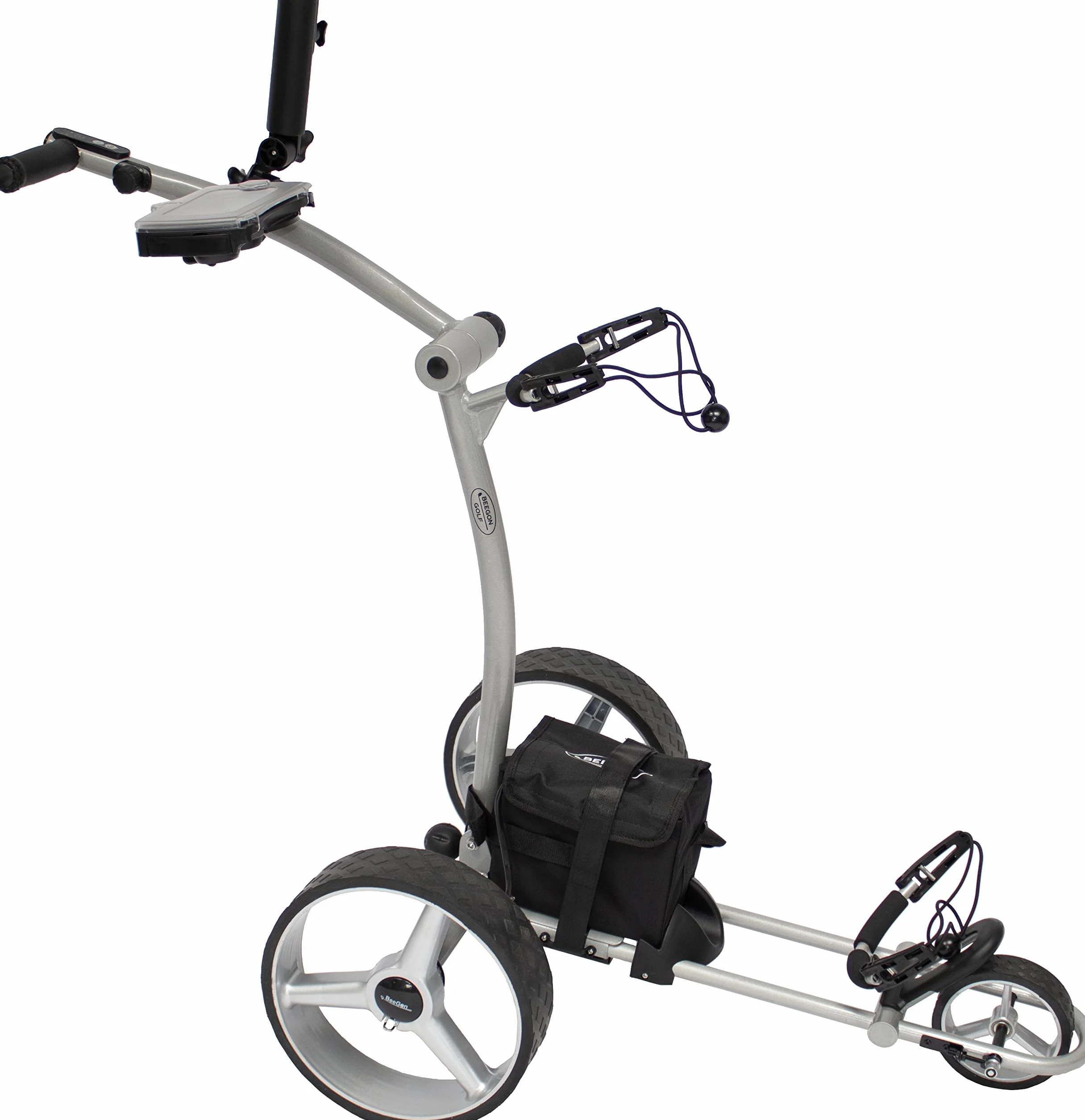 BeeGon Golf Carrello Elettrico GT-300 PRO Grigio Argento 33Ah