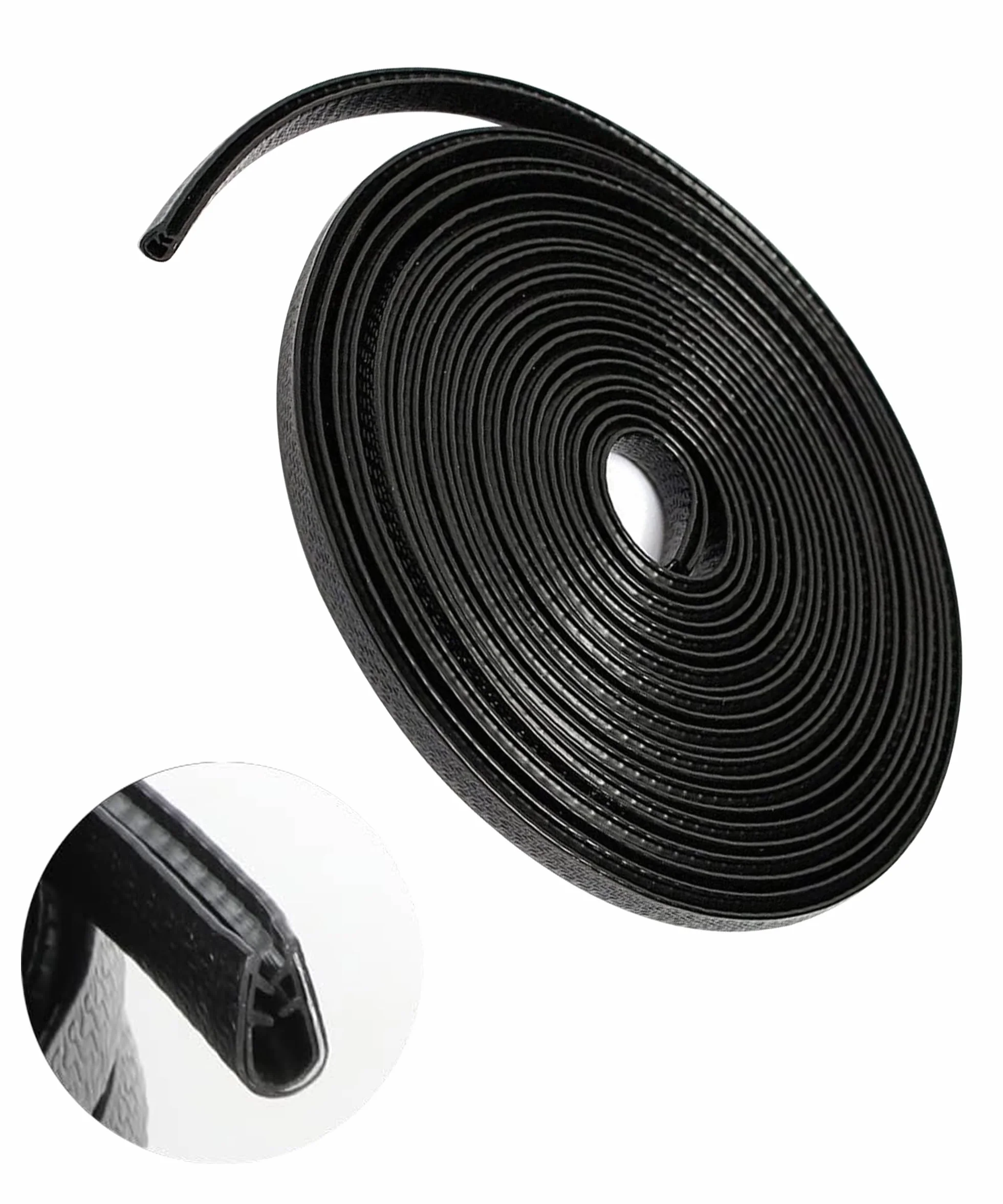 Flaconi 5M Protezione Portiera Auto, Guarnizione In Gomma Protezione Bordo, Bordo a Forma Di U