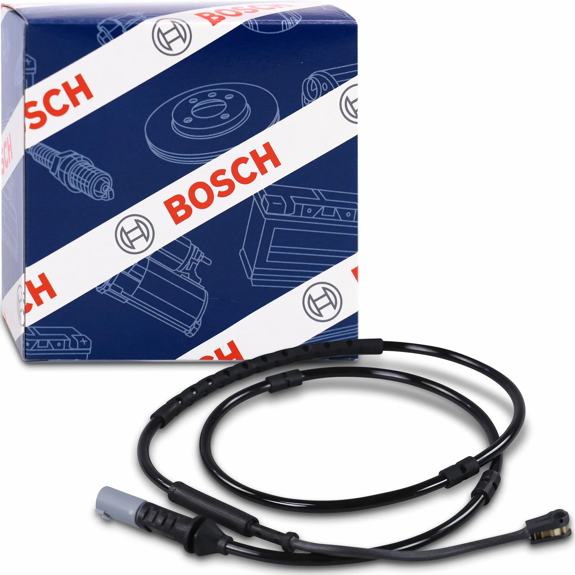 BOSCH Contatto segnalazione, Usura past. freno/mat. d'attrito 1987474551 Compatibile con: BMW 1, 1, 2 Cabriolet, 2 Coupe, 3, 3 Gran Turismo, 3 Touring, 4 Cabriolet, 4 Coupe, 4 Gran Coupe