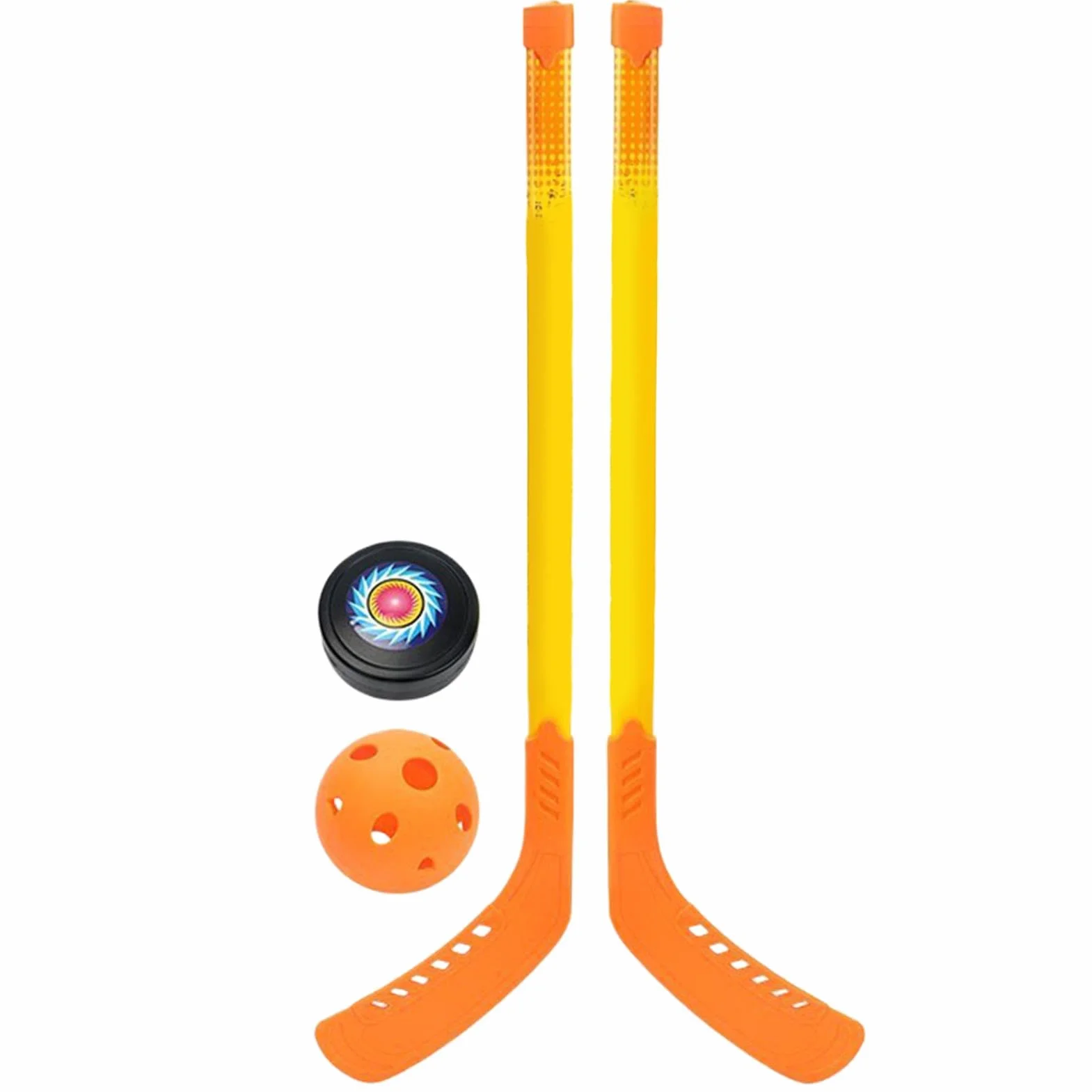 Bastoni da hockey per interni - Set di mazze da hockey leggeri per bambini principianti