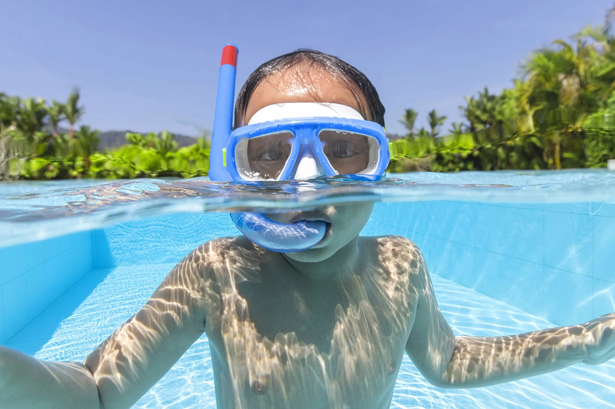Bestway Aqua Champ Essential Maschera da snorkeling bambini 3+ anni