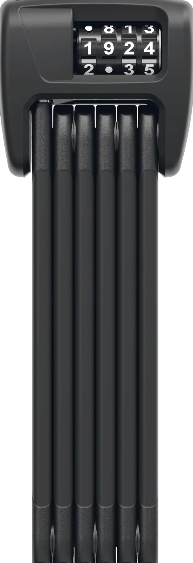 ABUS Bordo 6000C serratura pieghevole con attacco Saddlefix e cappuccio antipioggia - serratura a combinazione in acciaio temprato - con codice a 4 cifre - livello di sicurezza 10 - lunghezza 90 cm
