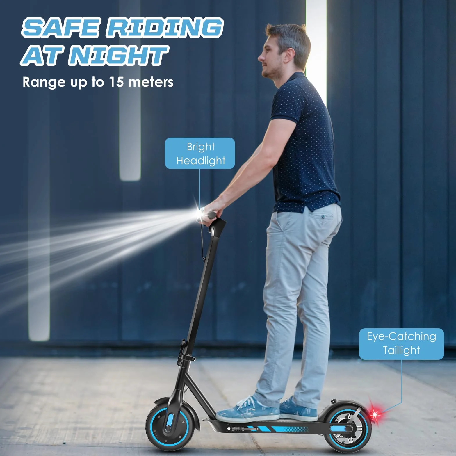 Monopattino Elettrico per Adulti 350/500W 8.5/10" Pneumatici 25km/h 45km