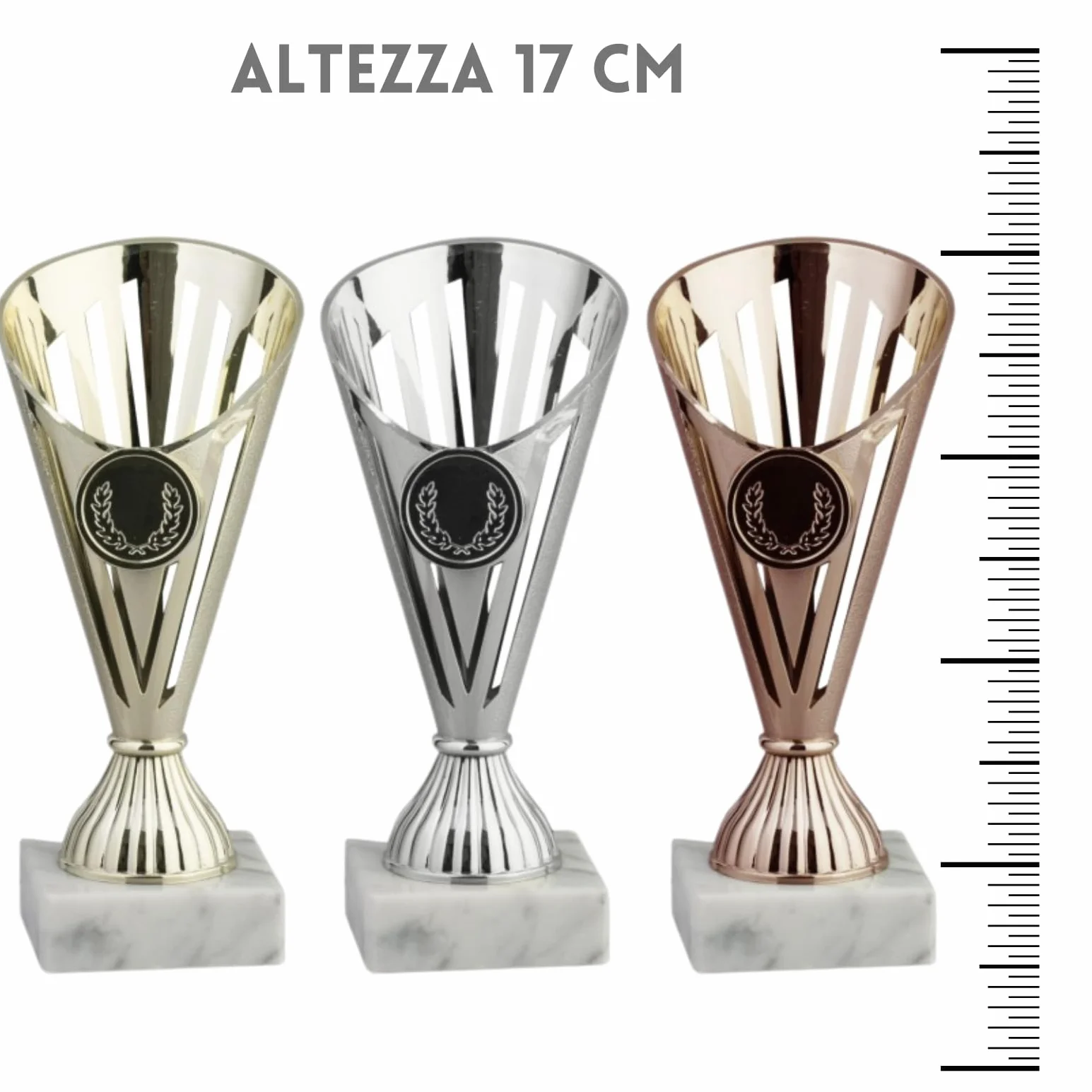 Trofei Sportivi e Coppe Personalizzate con Targhetta Premio per Sport e Fantacalcio