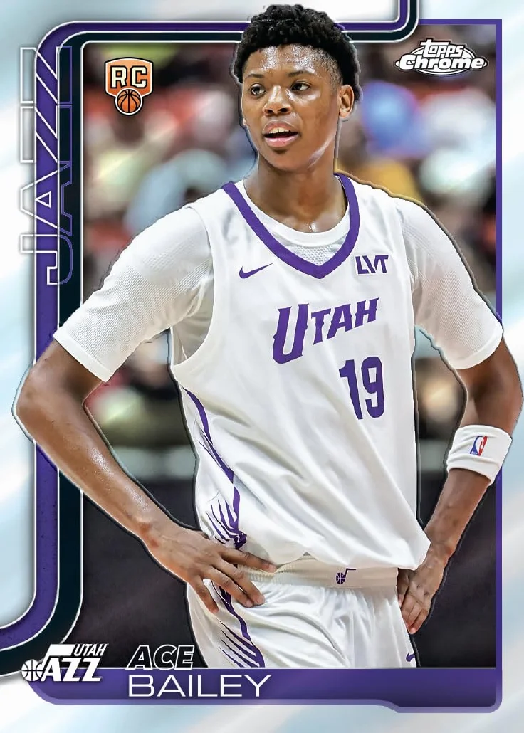 Topps Chrome 2025-26 Pallacanestro Value Box 7 confezioni