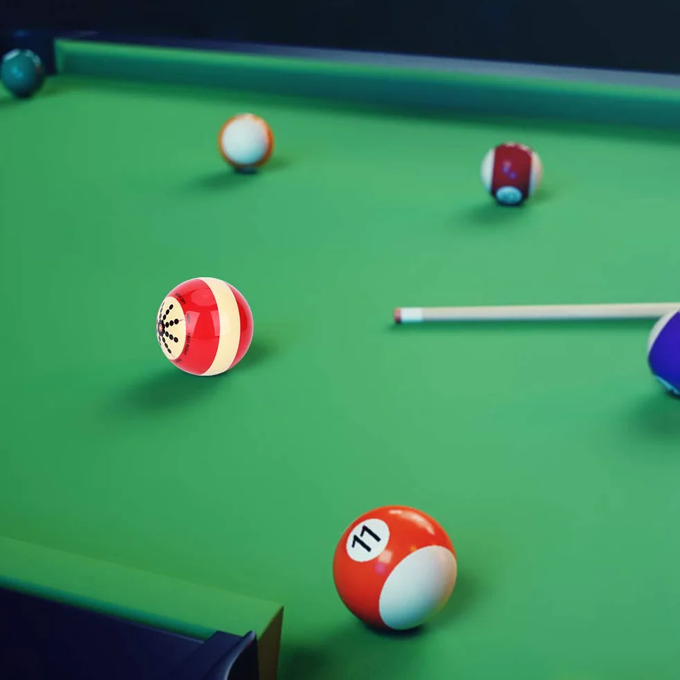 Palla da Biliardo Portatile Accessorio Allenamento Bilia Battente America Pool Eight Ball Principianti