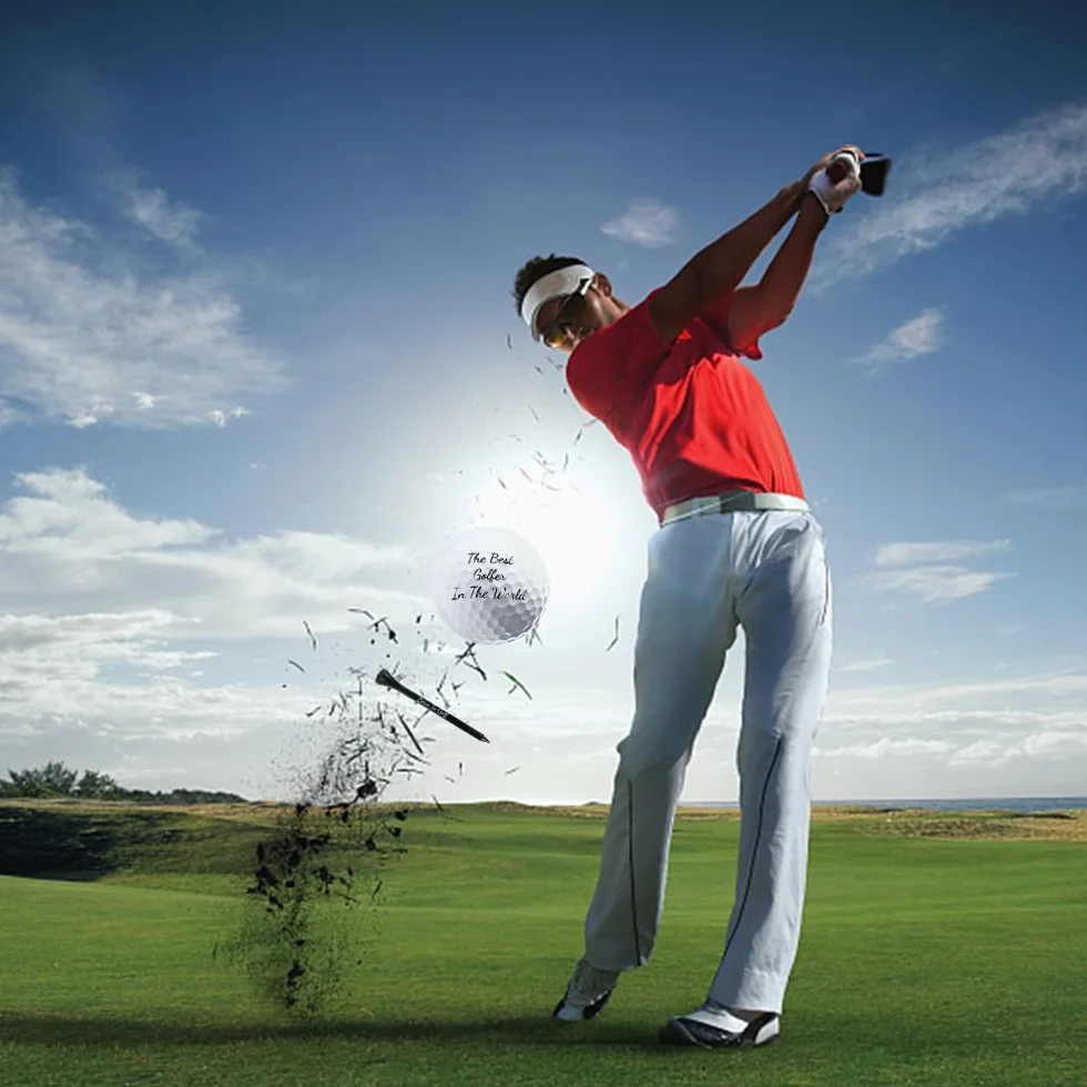 Crestgolf Golf Regali per Uomini con 3 Palline da Golf 3 Tees 1 Marcatore