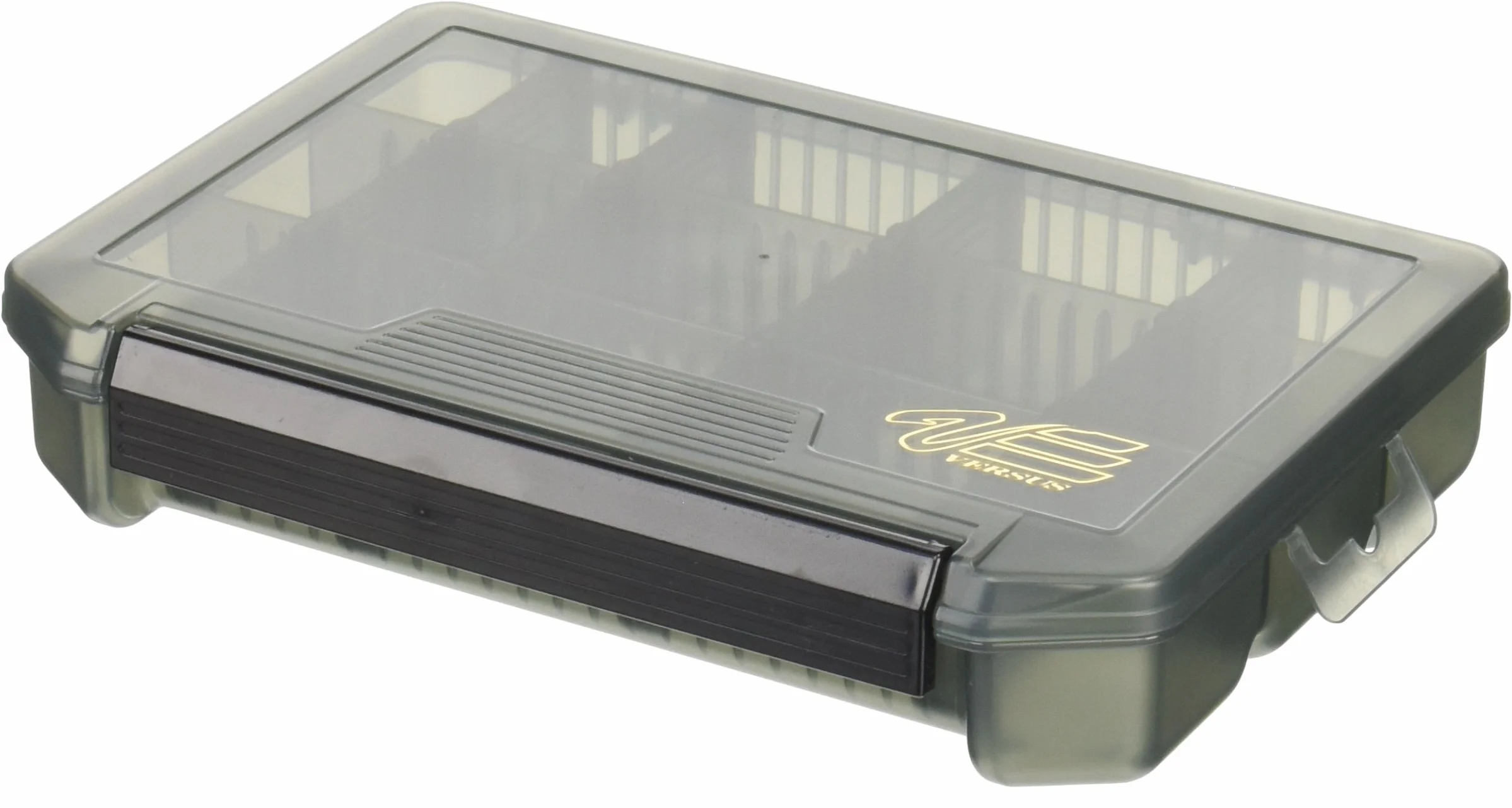 MEIHO Tackle Box VS-3010ND 205 x 145 x 40 mm Black Smoke