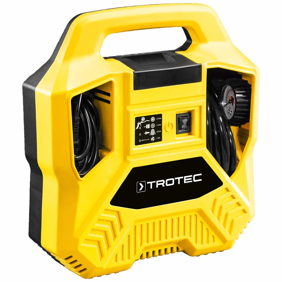 TROTEC Compressore PCPS 10-1100 1.100W 8 bar 9 pezzi LED