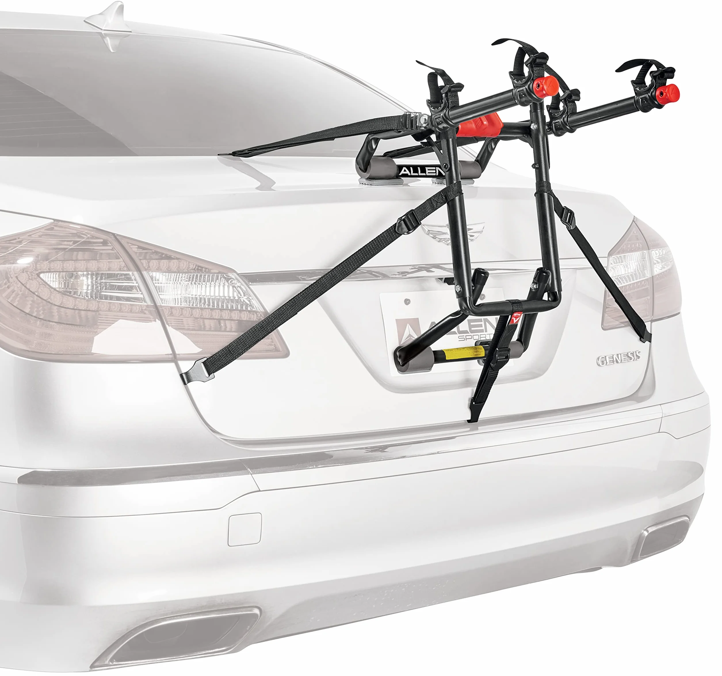 Allen Sports Deluxe+ 2-Bike Trunk Mounted Carrier QS2