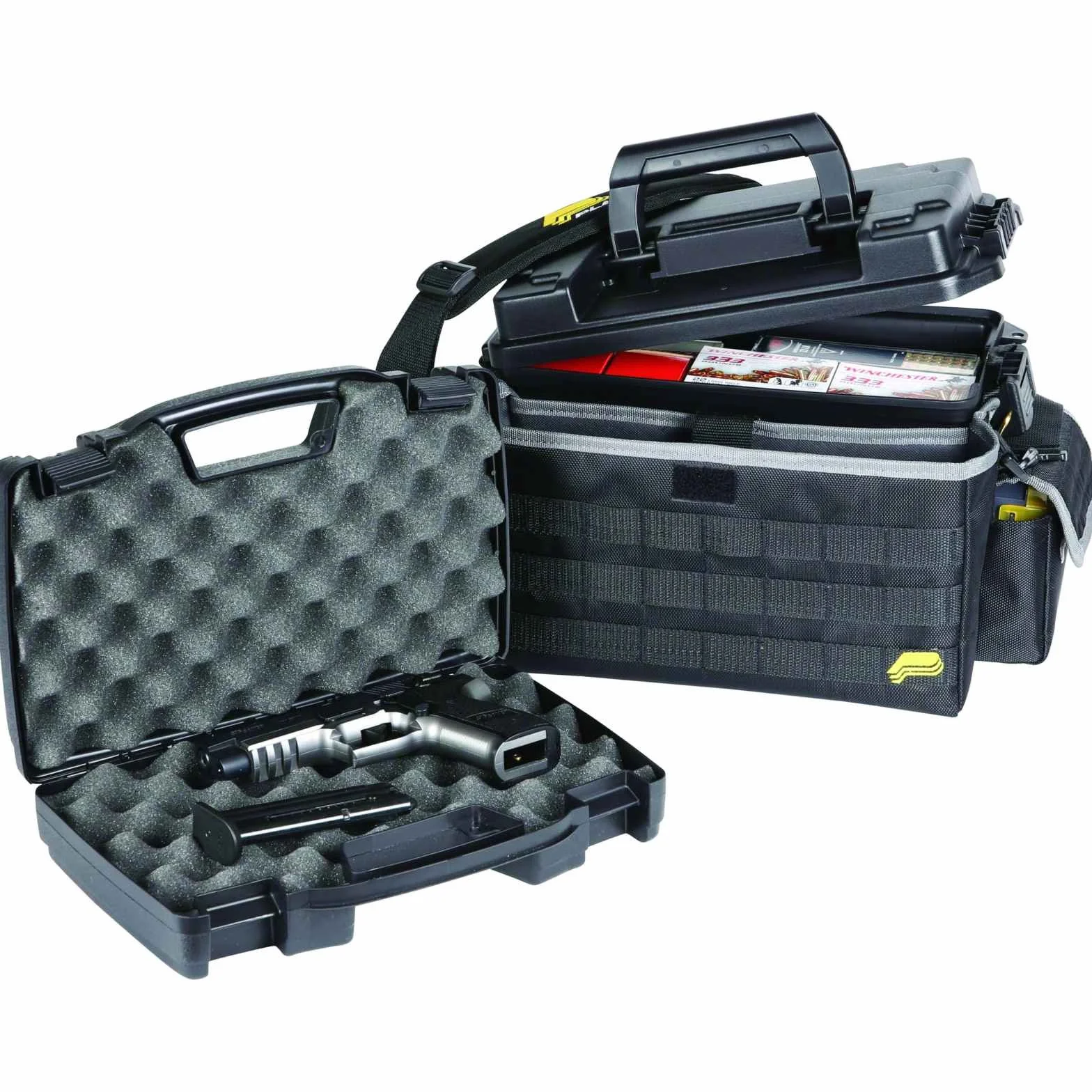 Plano X2 Range Bag- Medium Borsa tattica da poligono per la conservazione di armi, munizioni e attrezzature con custodia sigillata a prova d'acqua per le munizioni, scatola per le munizioni