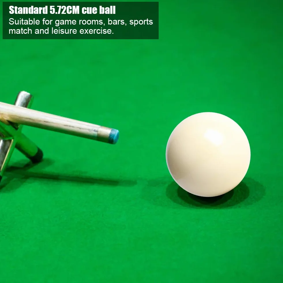 Palla da Biliardo Resina 5,72 cm 2 Pezzi Allenamento