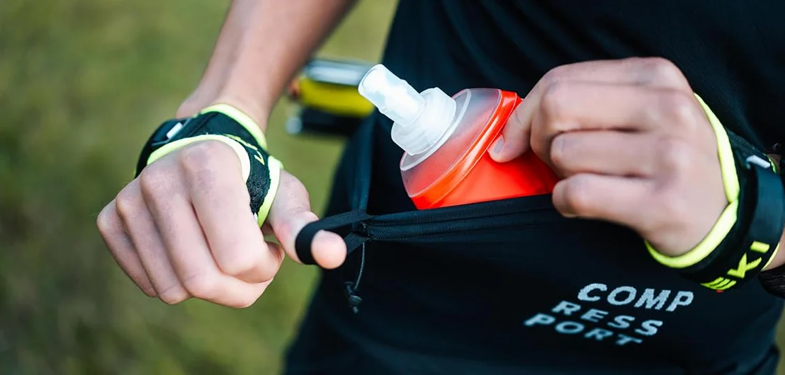 COMPRESSPORT Free Belt & Pro Cintura da trail Ultraleggera 6 ore autonomia