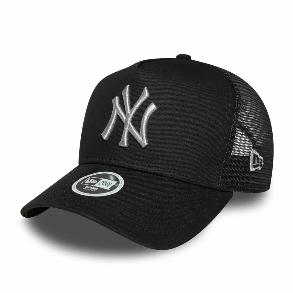 New Era 9FORTY Cappello Trucker New York Yankees Marrone Taglia Unica