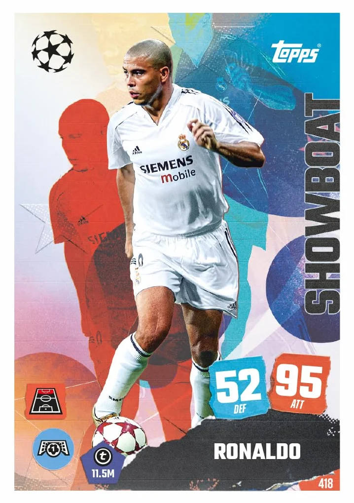 Topps UCC Match Attax 2025/26 Mega Tin Battlers 45 carte Match Attax 3 carte esclusive Gladiators LE