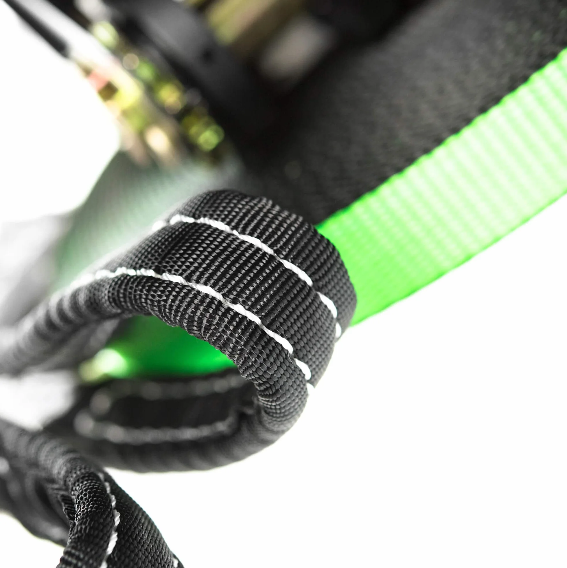 Longline Slackline Kit 25m Fly Line 25 Due Cricchetti White Fettuccia 2,5m Sling Bag Set Completo