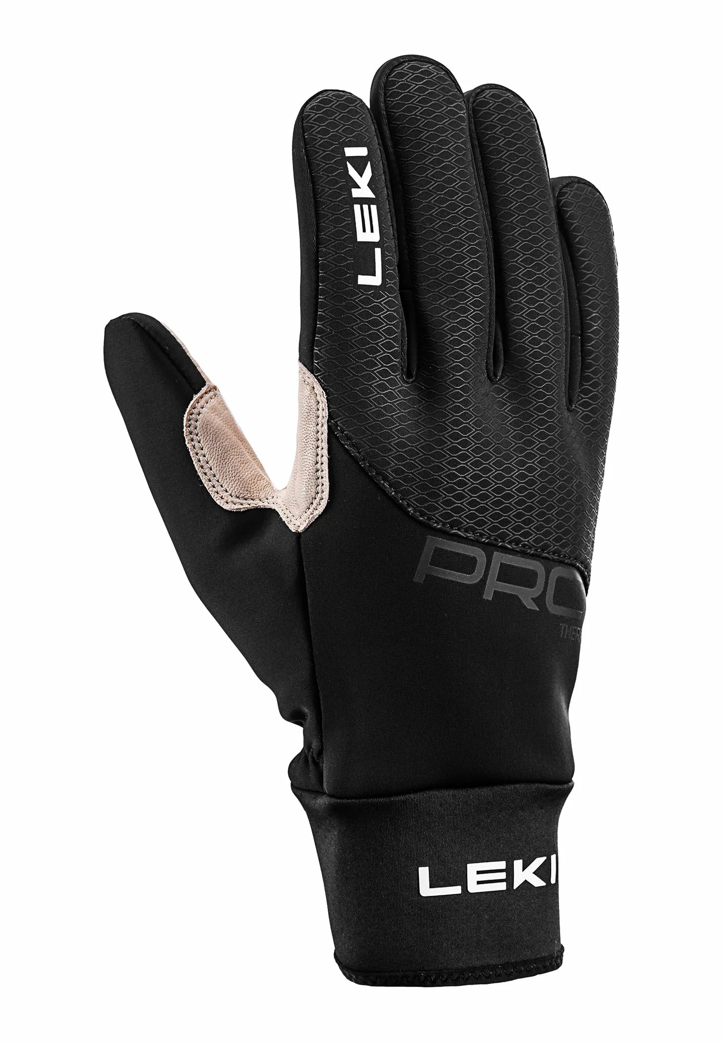 LEKI Guanti unisex PRC Premium Thermo Plus per sci di fondo Running Black-Sabbie