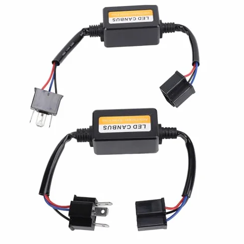 Decodificatore CanBus LED per Fari H4 Resistenza Plug Riproduzione Antiflullenti DC 9-30V
