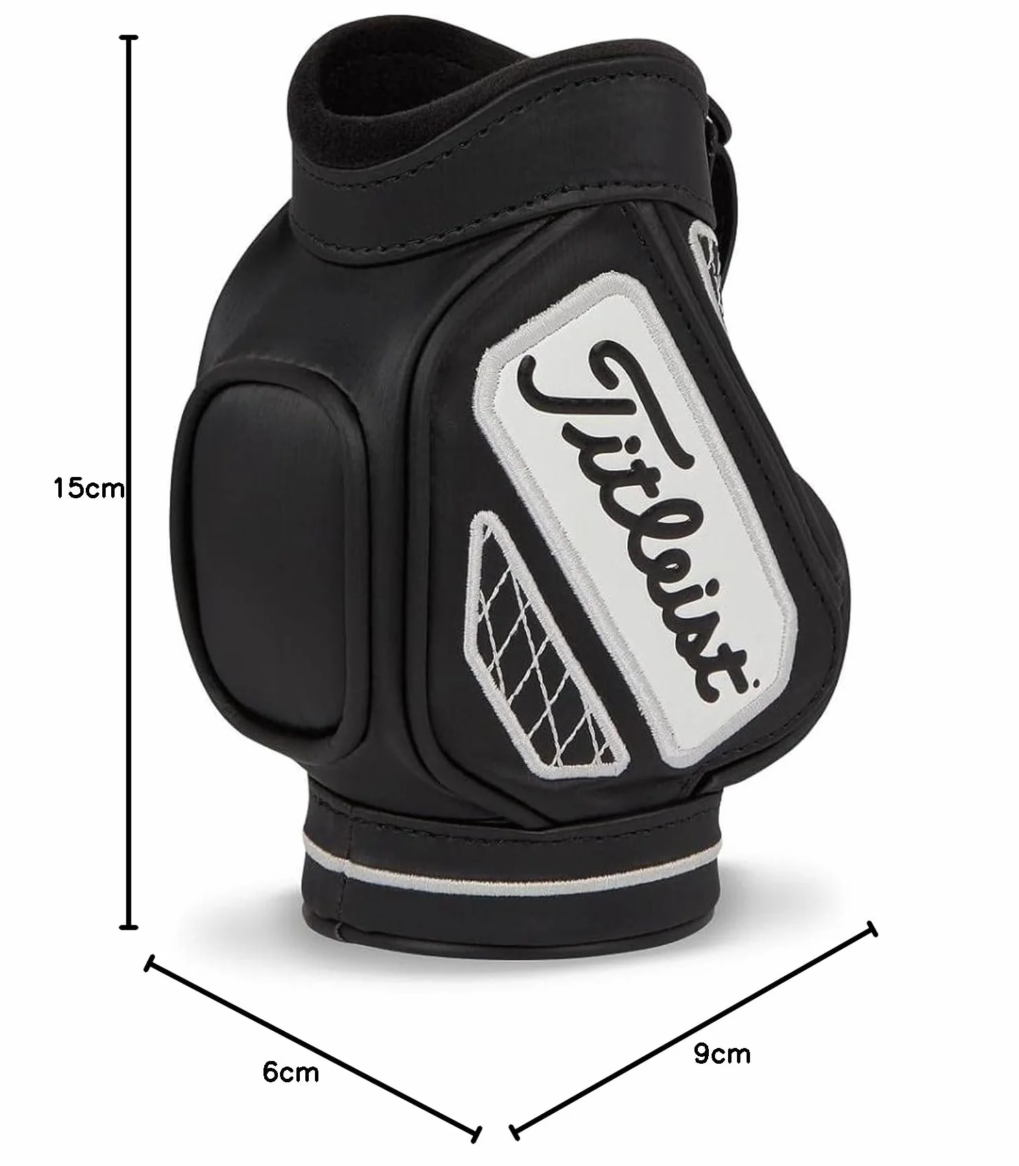 Titleist Portaoggetti da scrivania Serie Tour Nero/Bianco